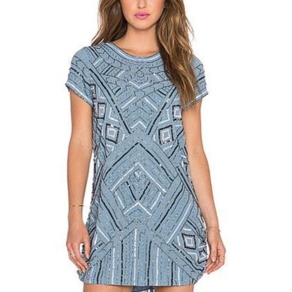 Parker Small Cocktail Dress Homecoming Formal Small Dress Gatsby 20s Beaded Mini - Picture 14 of 14